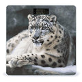 Snow Leopard Weight Scale Large Bathroom Scales Digital Weight with Bright LED Display Non Slip Automatic Weighing Scale Fashion Weighing Machine for Body