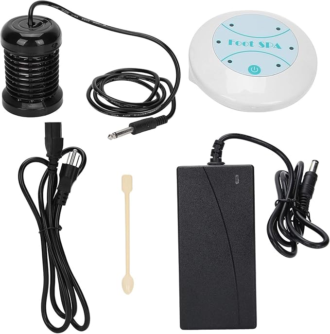 ANGGREK 110V‑220V Ionic Foot Bath Machine Portable Foot Spa Cleanse Machine Detox Health Care