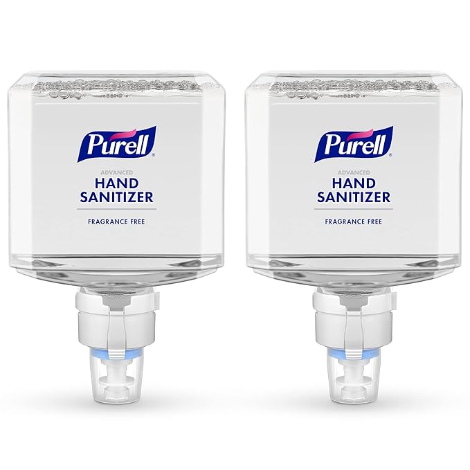 Purell Advanced Hand Sanitizer Gentle &amp Free Foam ES8 Refill Fragrance Free 40.6 Oz Pack of 2