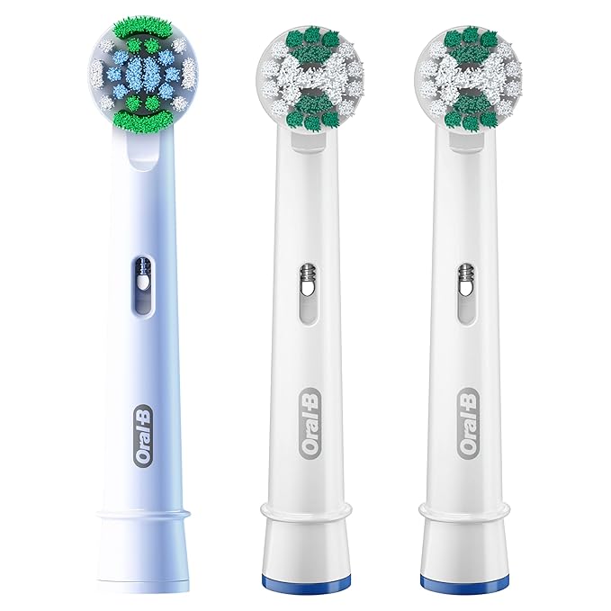 Oral-B Electric Toothbrush Replacement Brush Heads Precision Clean White 1 Count + 1 Daily Clean White