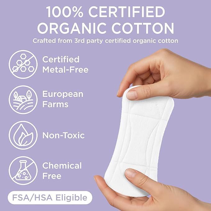 Organic Cotton Tampons &amp Pantyliners Feminine Care Bundle