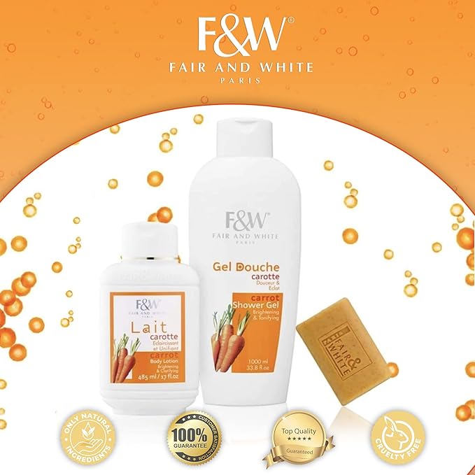 FAIR &amp WHITE Original Carrot Tonifying Body Wash 1000ml / 33.8fl.oz. (33.8)