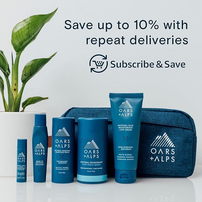 Oars + Alps Body Wash for Men Mens Body Wash &amp Face Cleanser with Vitamin E &amp Antioxidants Moisturizing Paraben &amp Sulfate Free Cleanser Variety Set 3pk