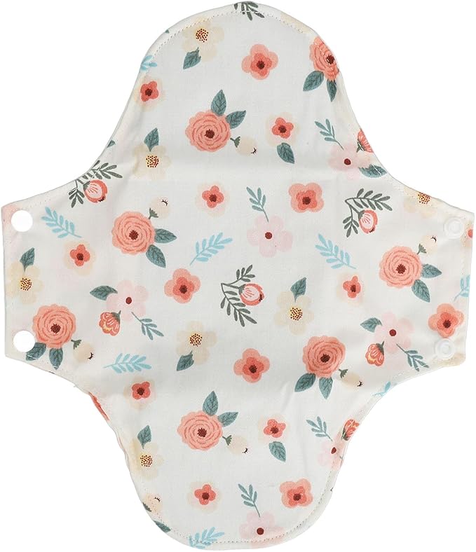 5pcs Reusable Menstrual Pads Cloth Pads for Women Reusable Period Pads Reusable Pads for Women Washable Sanitary Napkins Reusable Cloth Menstrual Pads Breathable Feminine Pads
