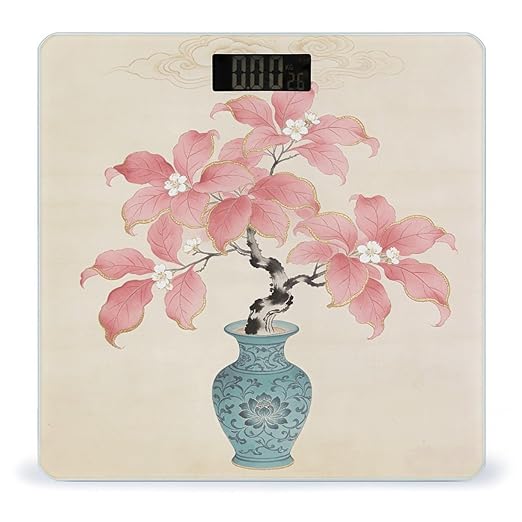 Dan Ye Qi Bai Smart Scale for Body Weight Digital Bathroom Scale Toughened Glass Weight Scale with Large LCD Backlight Display High Precision Scales Weighing Machine