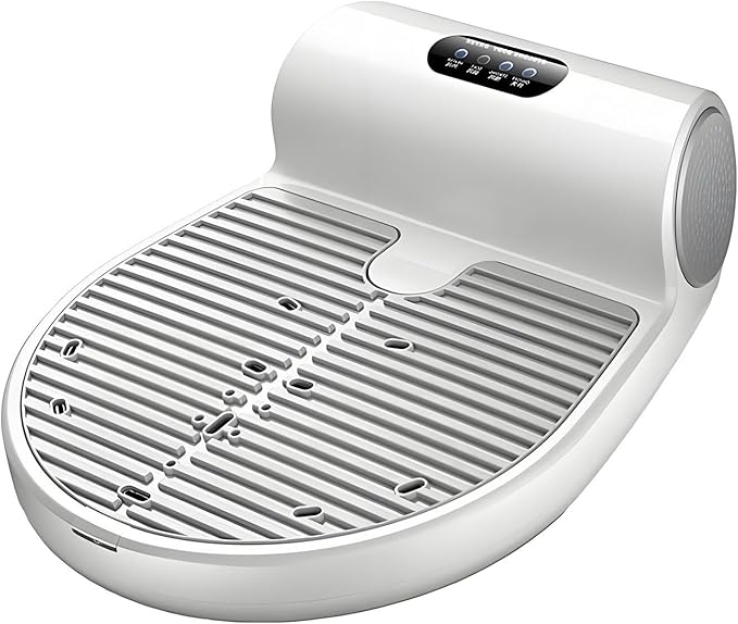 1350W Full Body Dryer 2 Speeds Body Care Dryer Touch-in Control Waterproof Non-Slip Feet Stand Gravity-Sensing Dryer with LCD Control Panel for Bathroom