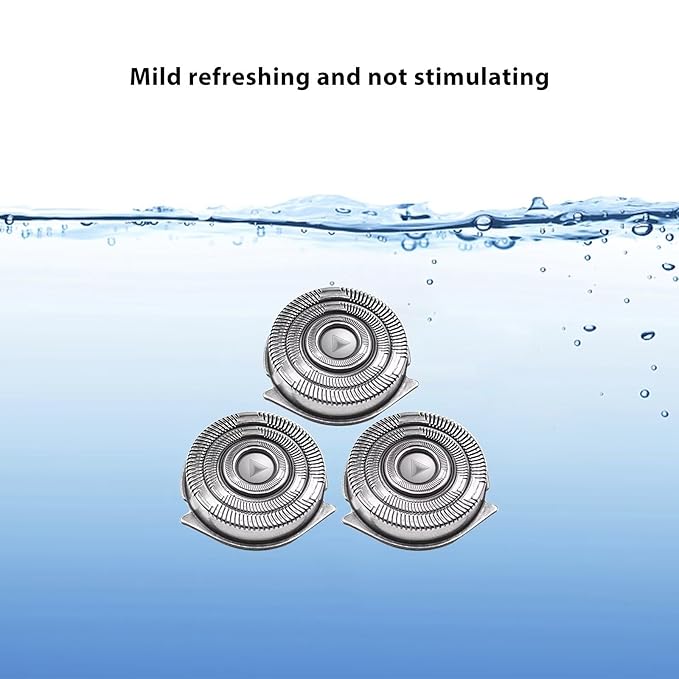 HQ9 Replacement Heads for Philips Norelco Shaver Series 8100/8200/9100/AT920/AT928 Electric Shaver High Precision Replacement Razor Blades (Free Cleaning Wipes+Brushes)
