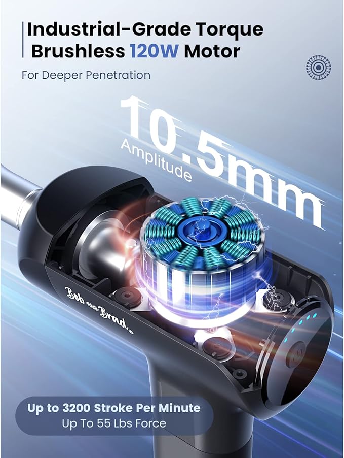 BOB AND BRAD X6 Pro Massage Gun and D6 Pro Plus Massage Gun