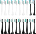 Compatible for Philips Sonicare 8Pcs Replacement Brush Heads - DiamondClean HX3/HX6/HX9 Series HX6064(8 White 12 Black)