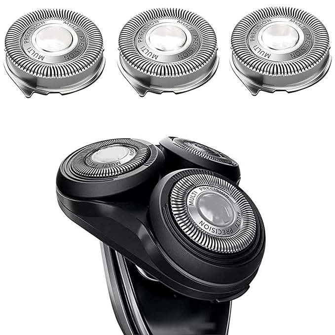 SH50/52 Replacement Heads Blades Fit for Series 5000 Shavers Serie5000 Electric Razor Replacement Shaving Blades Fit for Shaver Series 5000 (S5xxx) ATXX (S5xxx) PTXX (PT8xx PT7xx)