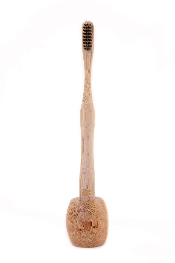 Knotty Floss and Knotty Brush 4-Piece Variety Pack - Natural Eco-friendly Plant-Based Vegan - Adult Floss and Toothbrush Gift Set
