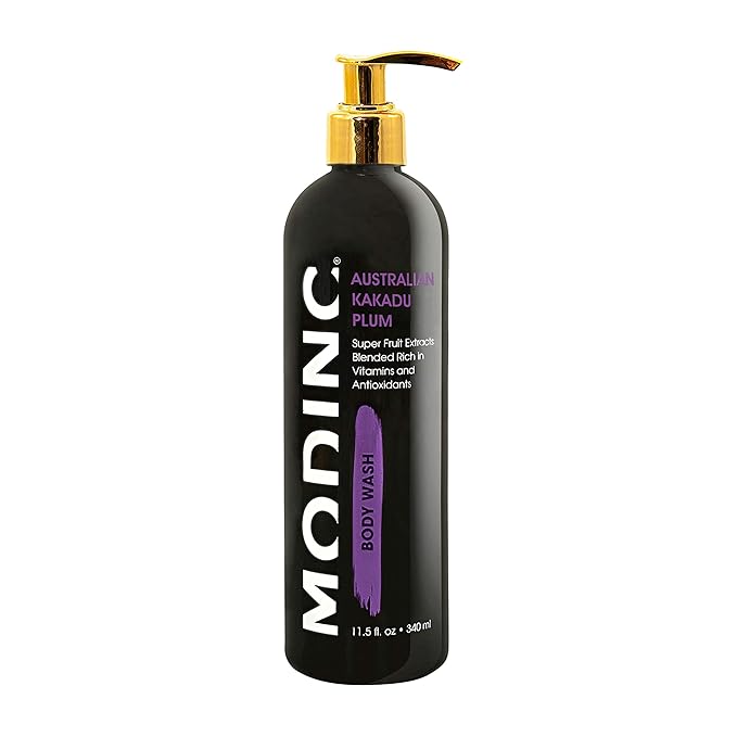Modinc Luxury Body Wash Australian Kakadu Plum Formula Super Fruit Extracts Blended Rich in Vitamins and Antioxidants Vegan Cruelty Free Pump 11.5 Ounces