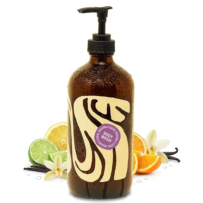 Tallow and Honey Body Wash - Signature Blend - Beef Tallow with Honey Olive Oil Shea Butter and Jojoba Oil - Moisturizing Body Wash for Men and Women 16oz