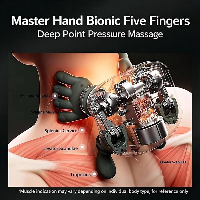 Cordless Neck Massager with Heat 4D Bionic Shiatsu Neck and Shoulder Massager with Real Hand Kneading Deep Tissue Back Massager for Home Office Travel Gifts for Women Men(Green)