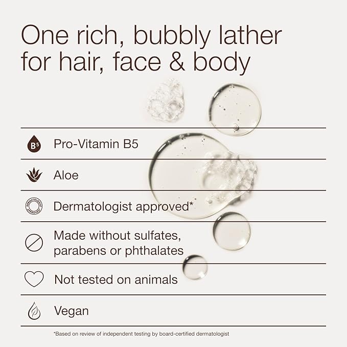 Bath &amp Body Works 3-in-1 Hair Face &amp Body Wash for Men – Mahogany Teakwood Scent Men's Shampoo &amp Cleanser with Pro-Vitamin B5 &amp Aloe Warm Woodsy &amp Masculine Scent 10 fl oz - 2