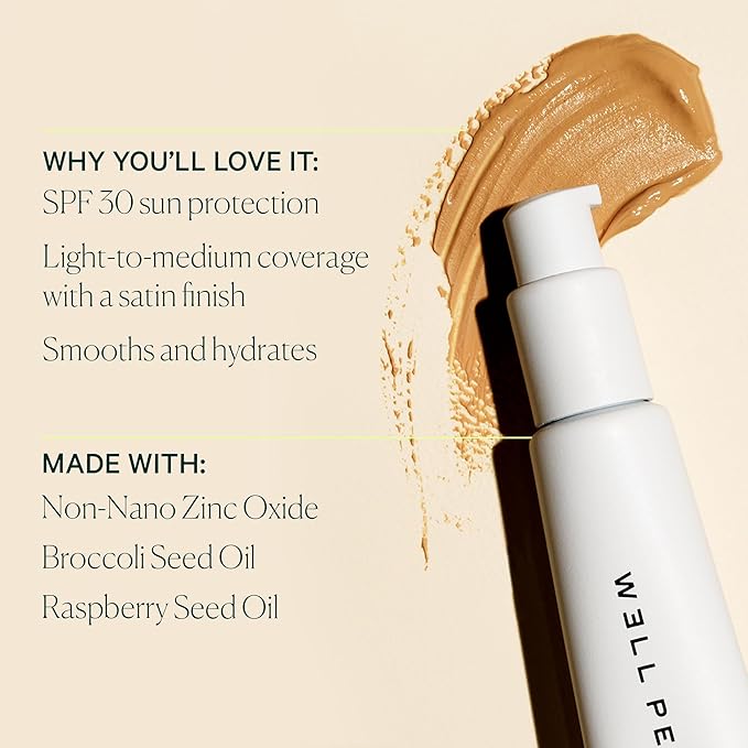 Well People Bio Tint SPF 30 Tinted Moisturizer Skin-perfecting Moisturizer Smoothes Imperfections &amp Moisturizes Skin Vegan &amp Cruelty-free 11W