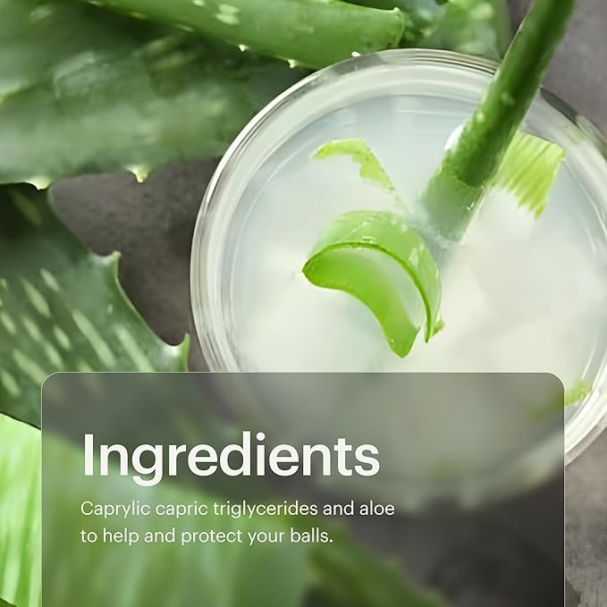 MANSCAPED® The Crop Preserver® &amp Crop Soother™ Men's Anti-Chafing Ball Deodorant with Cooling Aloe Vera &amp Groin Grooming Aftershave Lotion Infused with Colloidal Oats &amp Shea Butter