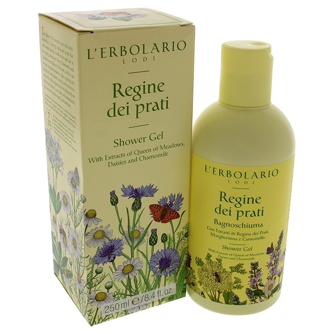 L'Erbolario Queen of the Meadows Shower Gel Shower Gel Women 8.4 oz (Pack of 2)