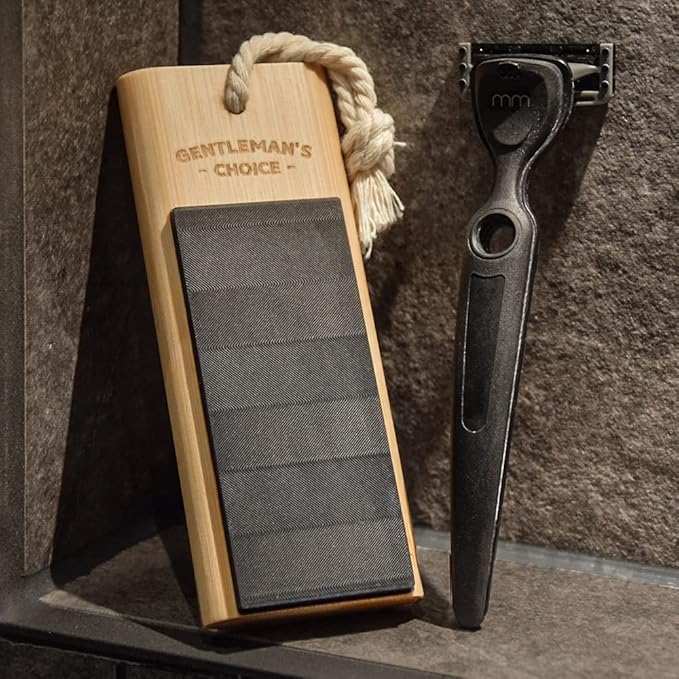 Razor Sharpener Original Wood Design Gifts for Men Gifts for Him.