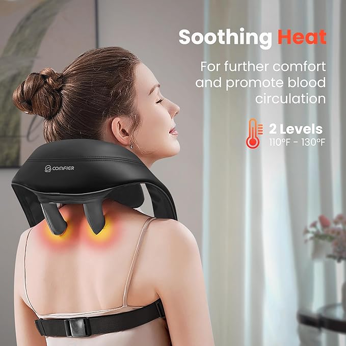 COMFIER Cordless Neck Massager &amp Cordless Hand Massager