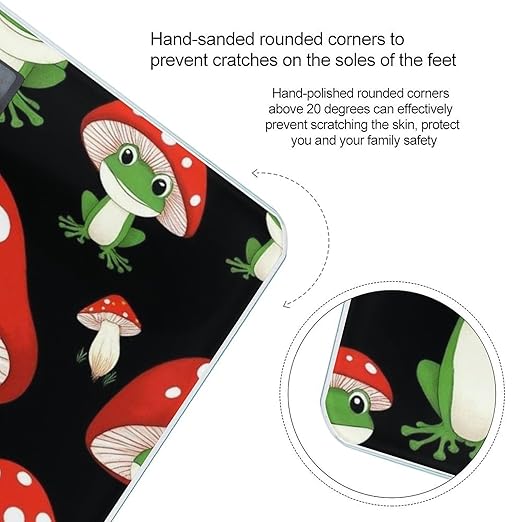 Men's Smart Scale for Body Weight Digital Bathroom Weighing Scale Automatic Switch Energy Saving Scale Cute Frogs Cartoon Mushroom Hats