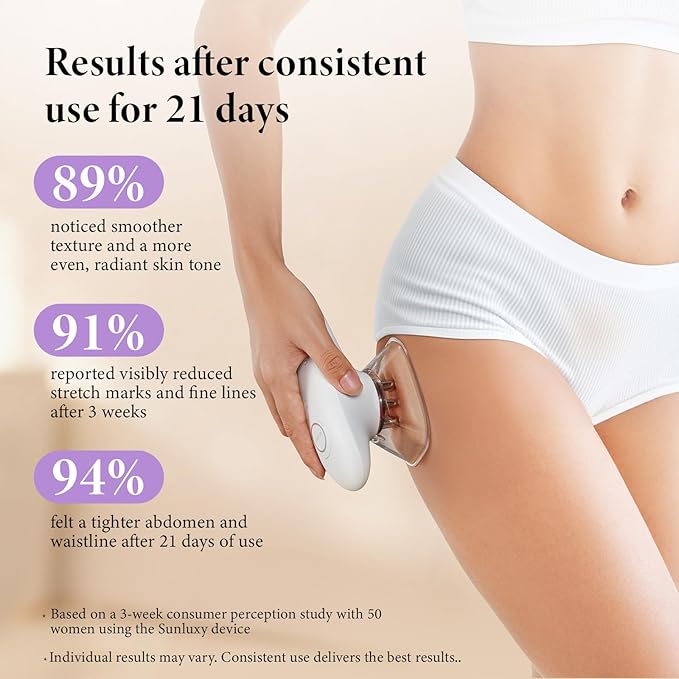 Body Sculpting Machine 3-in-1 Portable Massager Electric Body Sculptor with 3 Adjustable Functions Skin Tightening Cupping Therapy &amp Red Light for Belly Waist Arms Legs and Face