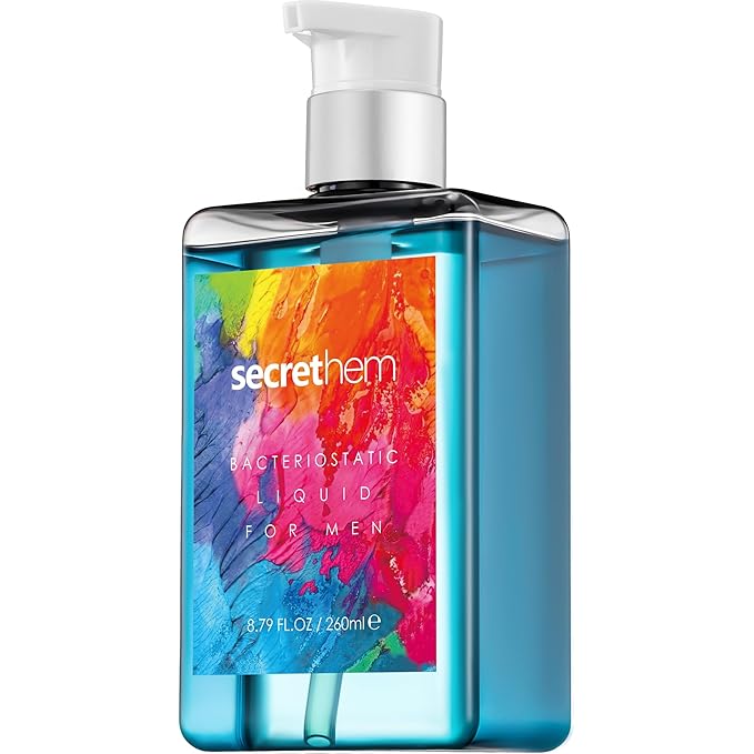 Men’s Intimate Wash pH-Balancing Mint &amp Verbena Cleanser for Odor Control Freshness &amp Sensitive Skin | 8.8 fl oz