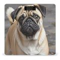 Pug Dog Bathroom Scale Ultra-Bright Liquid Crystal Screen Weight Scale Accurate Bathroom Body Scales for Body Weight Bathroom Pet Home Bedroom Gift-Giving