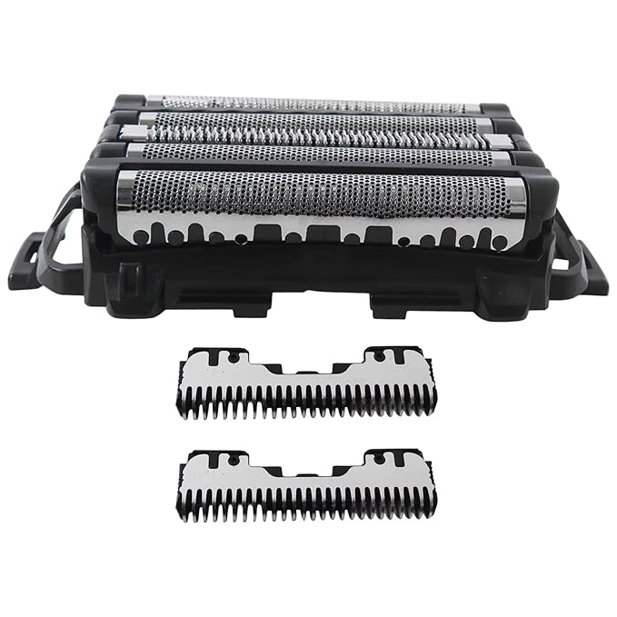 Shaver Replacement Outer Foil and Inner Blade Set Fit for Panasonic WES9032P Shaver Head Fit for ARC 5-Blade Shavers ES-LV97-K ES-LV67-K ES-LV95-S ES-LV65-S