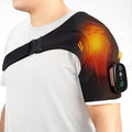 Cordless Shoulder Heating Pad FSA Eligible HSA Approved Heated Shoulder Brace with Vibration Shoulder Massager for Men Women Pain Relief