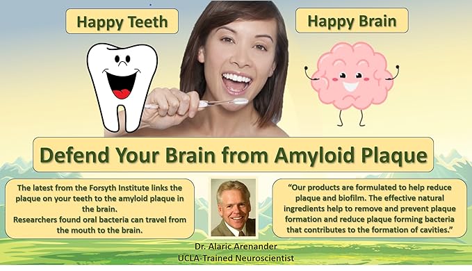 Healthy Teeth &amp Gum Mouthwash – Natural Alcohol-Free Oral Rinse for Fresh Breath Gum Health &amp Enamel Support – Organic Non-GMO Fluoride-Free Herbal Formula by Anti-Aging Products