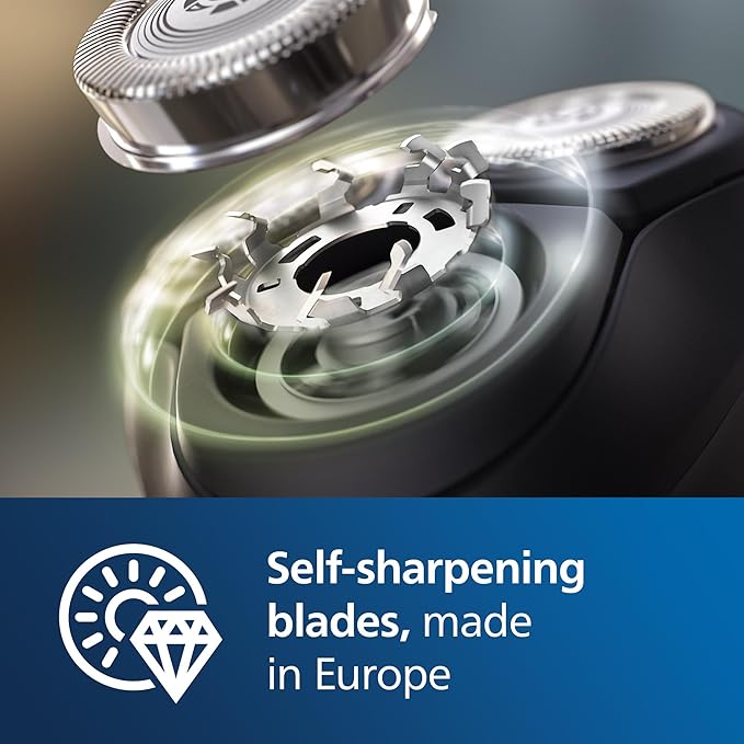 Philips Norelco SH30/52 Genuine Shaving Heads Compatible with Philips Shavers Series 1000 2000 3000 and 5000 Powerful Performance Self-Sharpening 3 Pieces Model SH30/52