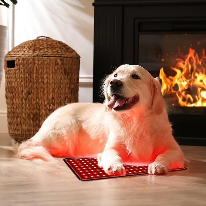 Horses Red LED Light Therapy Device 660nm 850nm Red Infrared Belt Portable Wearable Deep Light Therapy Wounds and cuts Joint Pain Relief for Horse Dog Cat Pig