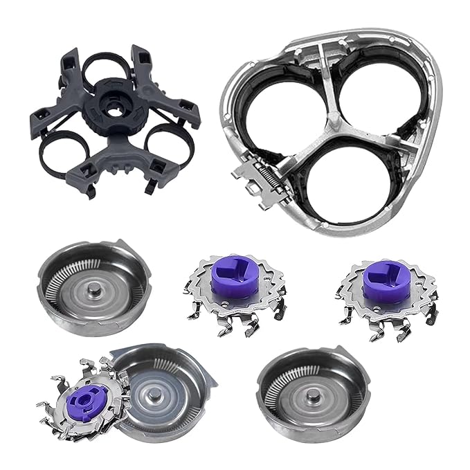 Replacement Complete Head Assembly for Norelco AT830 AT875 AT880 AT895 AT920 AT921 AT940 PT870 PT920 PT925