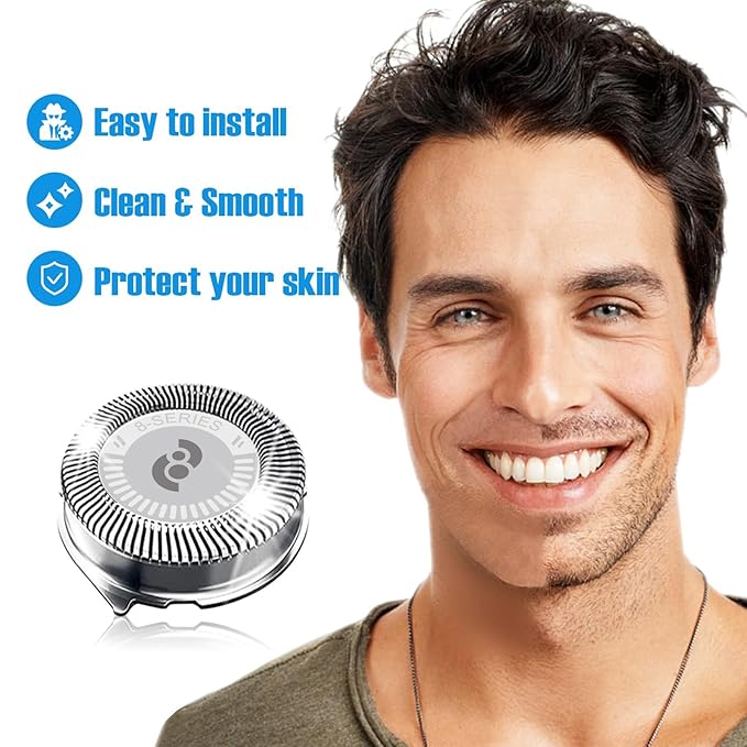 HQ8 Replacement Heads for Philips Norelco Shavers HQ8 Heads New Upgraded9-Pack