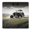 Tractor Agriculture Tranquil Bathroom Scale Large LCD Backlight Display Digital Scale Rounded Corners Body Scales Automatic Power On/Off Bathroom Scales for Home Bedrooms