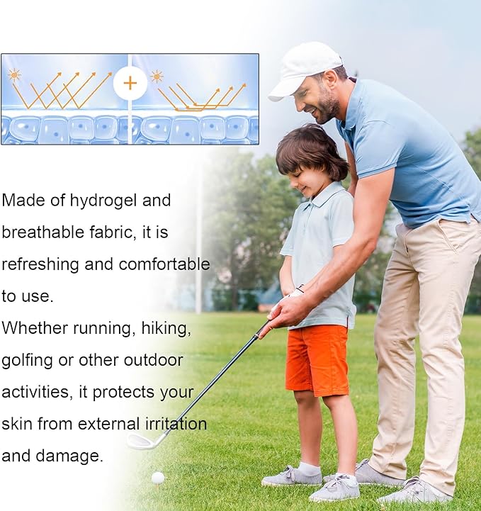 Protection Sunblock Patches - Instant UV Shield for Face Ideal for Running Hiking Golfing &amp All Outdoor Adventures(2PCS)