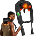 Cordless Neck Massager with Heat FSA Eligible HSA Store 4D Kneading Shoulder Massager for Pain Relief Deep Tissue Electric Shiatsu Massage for Neck and Shoulder Gifts for Mom Women