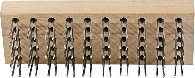 Prince Castle Replacement Heads for Coarse Char-Brush and Cleaner - Heavy-Duty Grill Brush with Tough Bristles for Commercial Grills