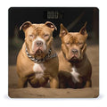 Pitbull Dogs Weight Scale for Body Weight Digital Bathroom Scale High Capacity Accurate Digital Weighing Scales and Easy-to-Read on Backlit LCD Display Scales