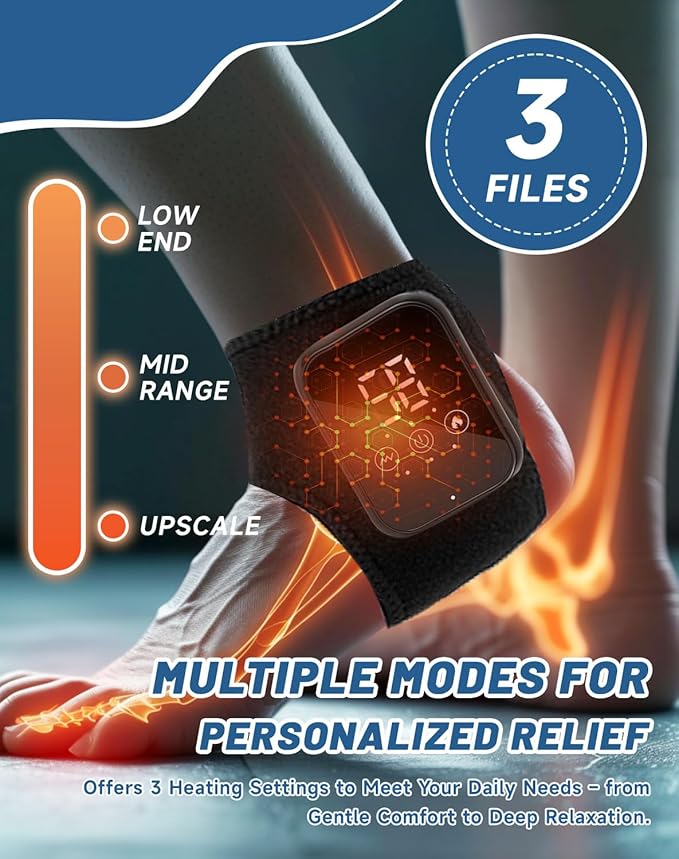 Massager Official - Triple Action Foot Relief Massager for Neuropathy Portable Feet Relieve Machine Rechargeable Relieves Fatigue Just 15 Minutes per Day (2PCS)