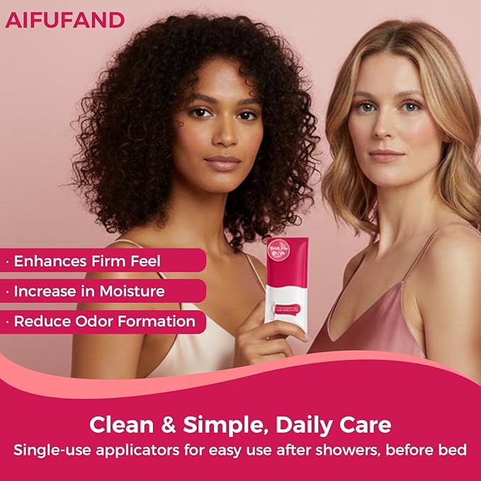 Women's Intimate Care Gel – Enhances Firm Feel &amp Comfort | Probiotic &amp Herbal Formula | pH Balanced Daily Hygiene &amp Odor Control | Gentle Moisturizing Feminine Wash with Applicator (10 PAC