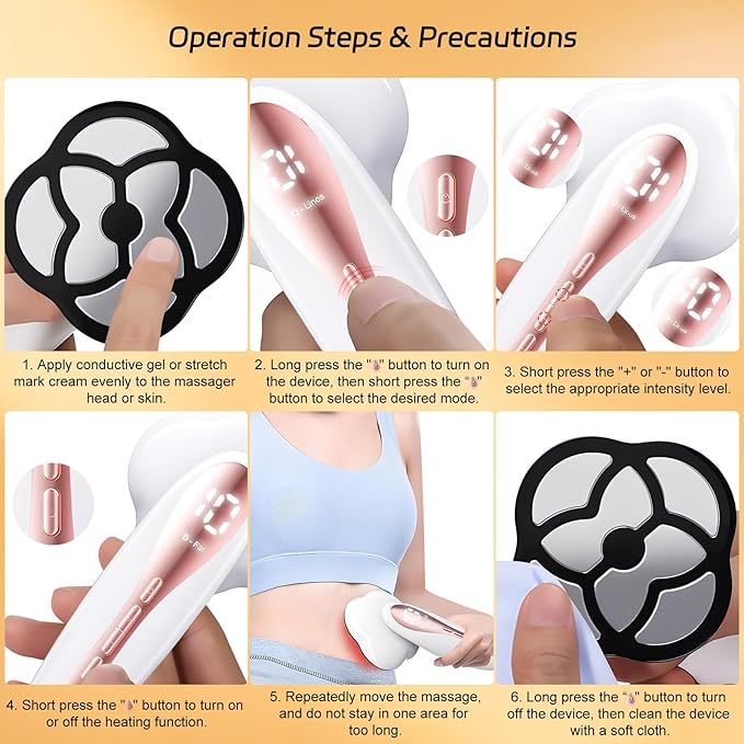 Body Sculpting Machine Portable Body Massage Tool for Legs Arms &amp BellyBodyEffectively Tightens The Skin