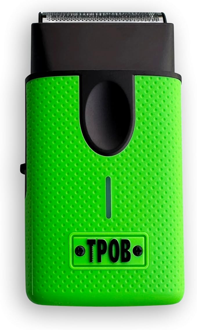 TPOB Play Foil Shavers with Magnetic Blades - Compact Design that can fit in Your Pocket with a Turbo Charged Motor Perfect for Both Professional and at-Home use