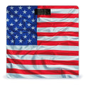 Digital Bathroom Scale for Body Weight Scale with Bright LCD Display High Accuracy Step-On Technology Auto On/Off American Flag Pattern Digital Scales 400 Lbs /180kg