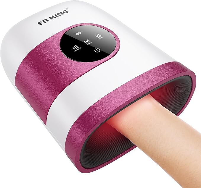 FIT KING Hand Massager Bundle with FT-009A - Ideal Gift for Wife Parents &amp Friends