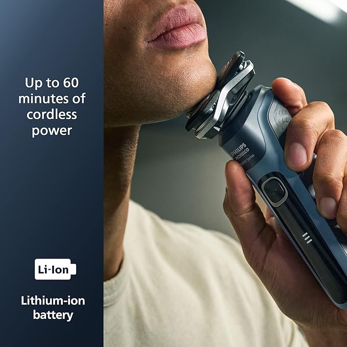 Philips Norelco Shaver 5400 Rechargeable Wet &amp Dry Shaver with Pop-Up Trimmer S5880/81