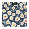 Automatic Switch Digital Bathroom Weighing Scale Smart Scale for Body Weight Daisy Flower Floral Print