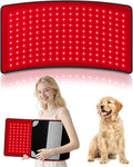Red Light Therapy for Body Large 24 x 12 Infrared Light Therapy Mat with Timer 660nm 850nm Red Light Pad with 3 Modes &amp 5 Brightness Levels Wearable Ideal Gift for Women&ampMen(24x12)