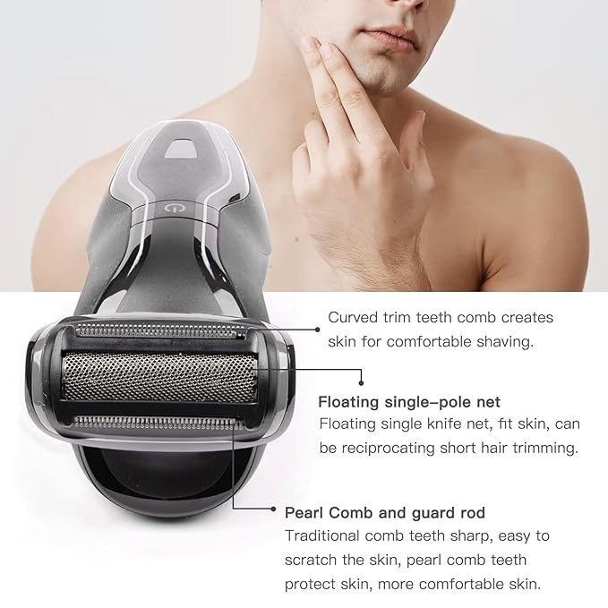 Body Hair Clipper Foil Cutter Head Compatible for Philip QG3371 QG3372 QG3374 QG3378 QG3379 QG3380 QG3381 QG3382 QG3383 QG3384 QG3385 QG3386 QG3387 QG3389Latest Version